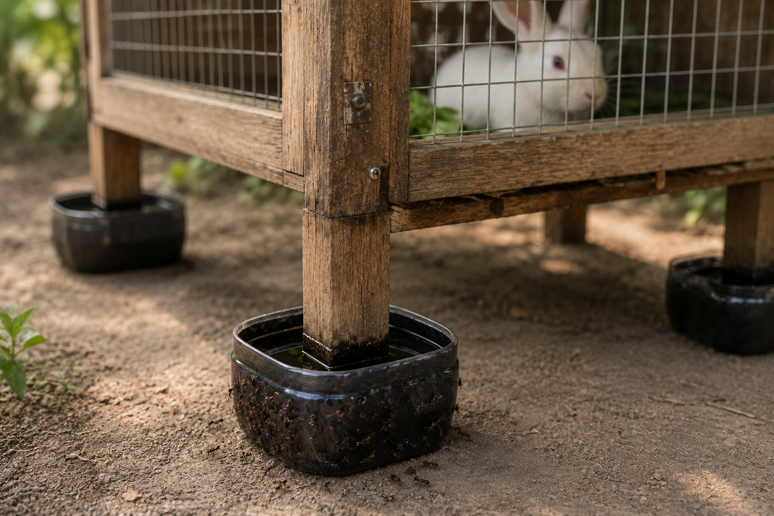 WHY FARMERS PLACE CAGE LEGS IN USED ENGINE OIL
